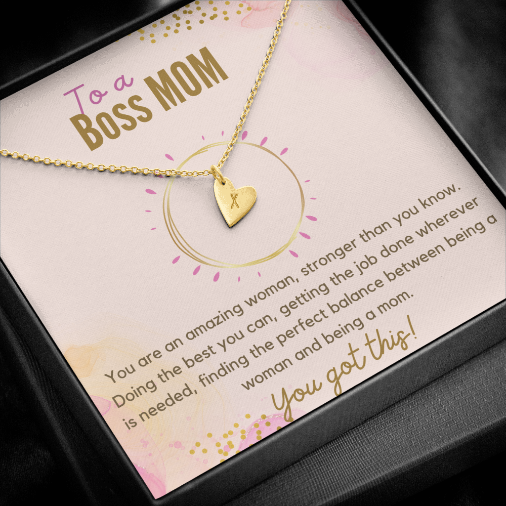 Boss mom necklace
